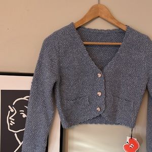 BNWT - CIDER - XS - cropped cardigan